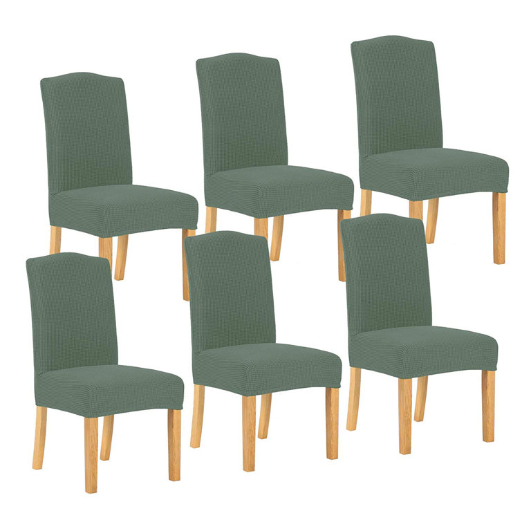 Mercer41 Box Cushion Dining Chair Slipcover Wayfair